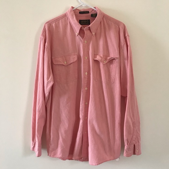 Eddie Bauer Other - Eddie Bauer Northwest Chambray Button Down XL Tall